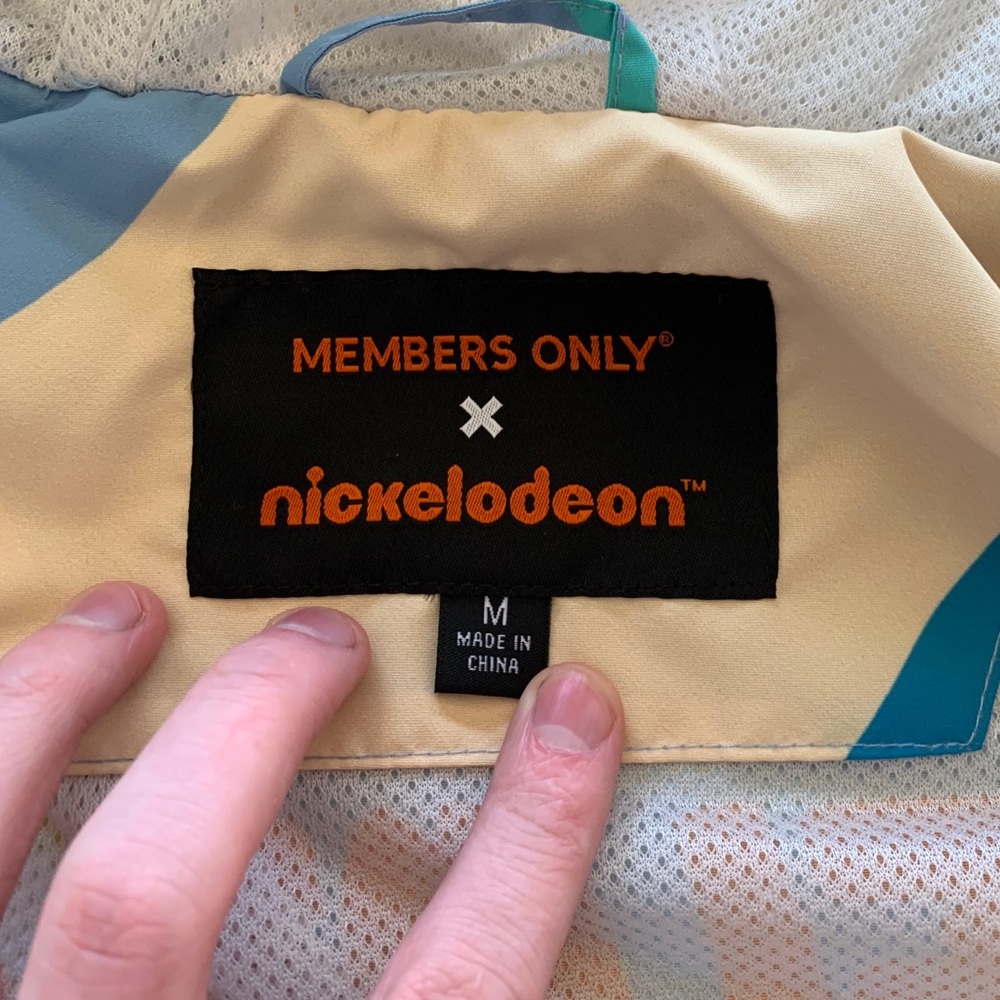 Members Only x Nickelodeon Jacket *RARE* - Picture 4 of 6
